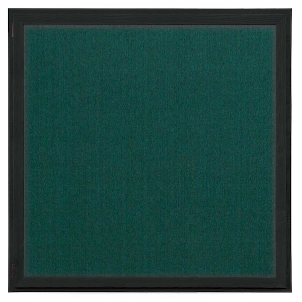 Outdoor Enclosed Combo Board, 72"x36", Black Frame/Blue & Cork